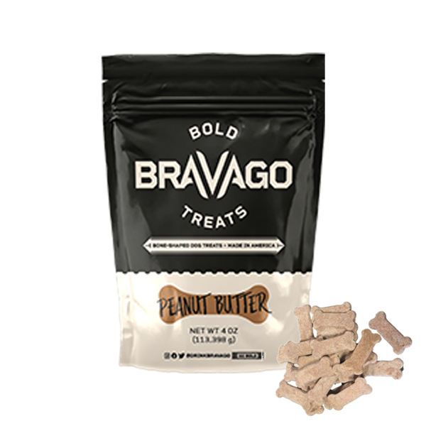 Peanut Butter Dog Treats Bravago Bold Seltzer